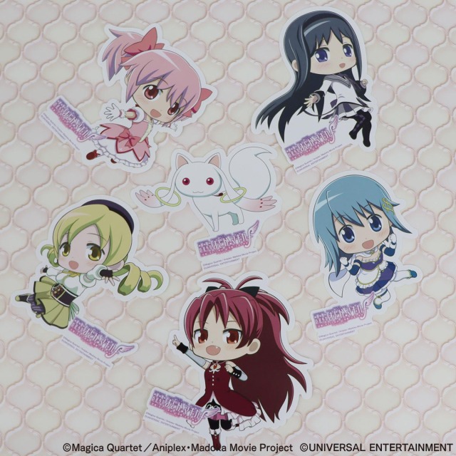 【ステッカー】スマスロ劇場版 魔法少女まどか☆マギカ[前編]始まりの物語／[後編]永遠の物語f-フォルテ-6種セット