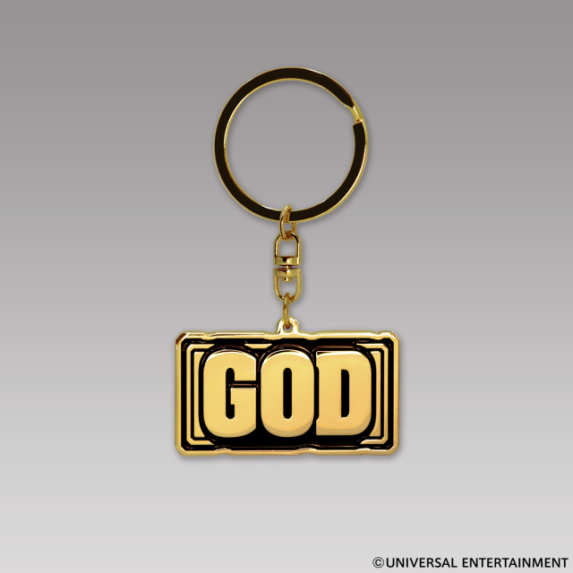 【メタルキーホルダー】MILLION GOD