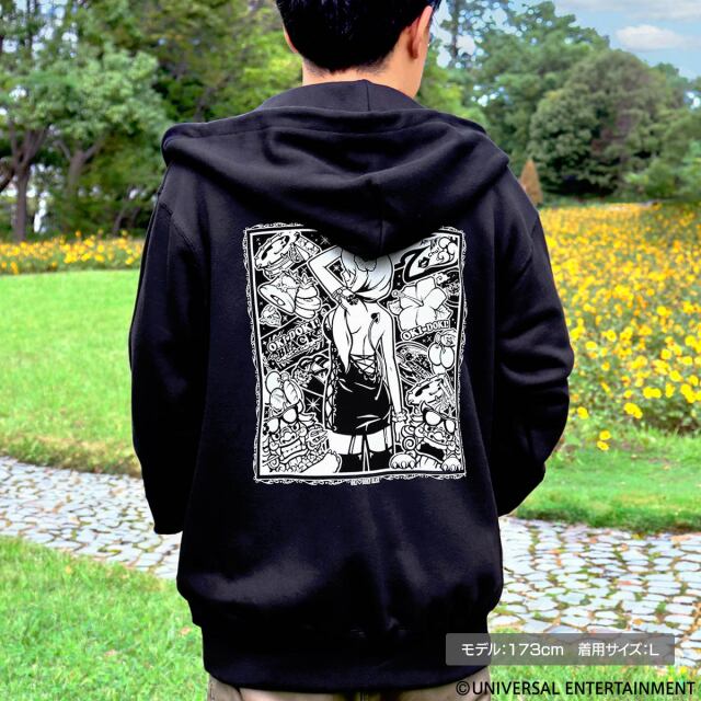 【パーカー】沖ドキ!BLACK