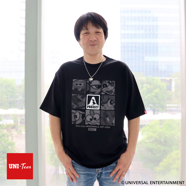 【Tシャツ】A PROJECT CREW-ブラックver.