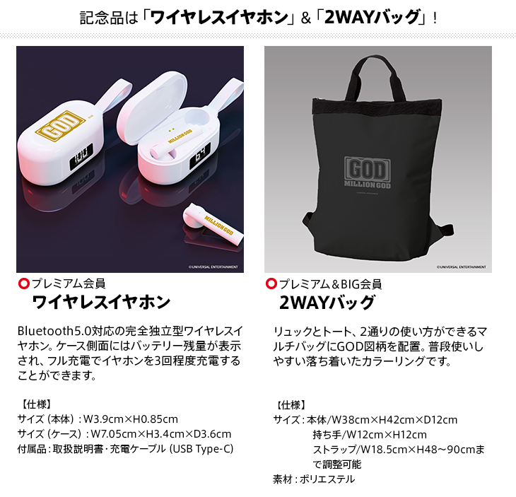 会員ランク記念品（2022年度）